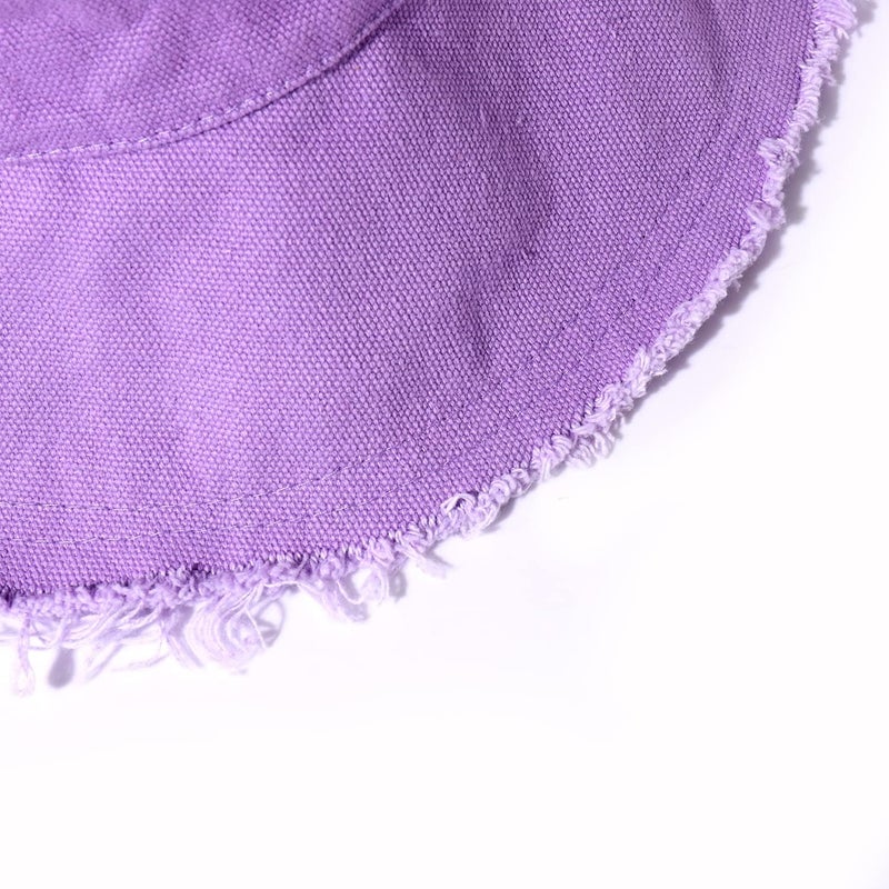 Boderier Sun Hats for Women Summer Casual Wide Brim Cotton Bucket Hat Beach Vacation Travel Accessories - Image 4